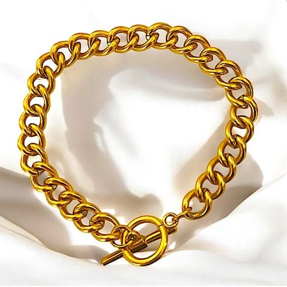 Stainless Steel Chain Link Bracelet - Picture 1 of 3